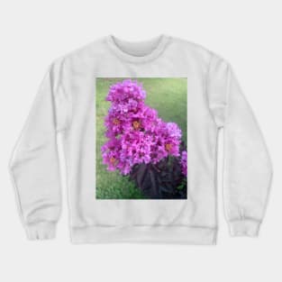 Lavander lace flower Crewneck Sweatshirt